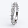 varitsa-jewellers - 3.4ct Princess Cut Channel Gold Wedding Band - 05GG25